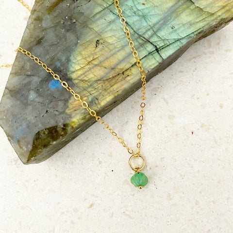 Green Opal Necklace